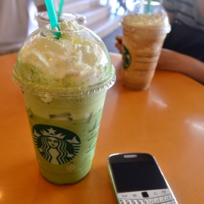 What about a Starbucks green tea latte?